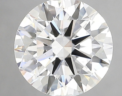2.01-Carat Round Lab Grown Diamond