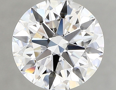 2.01-Carat Round Lab Grown Diamond