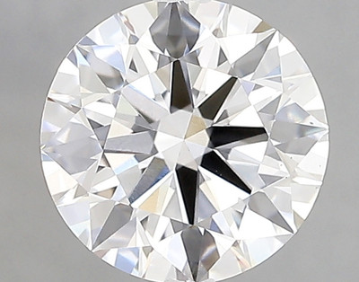 2.01-Carat Round Lab Grown Diamond