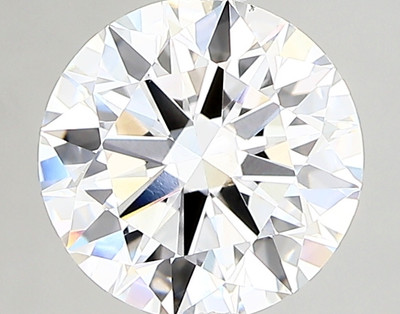 2.01-Carat Round Lab Grown Diamond