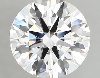 2.01-Carat Round Lab Grown Diamond