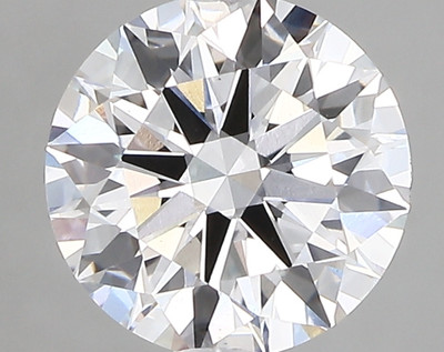 2.01-Carat Round Lab Grown Diamond