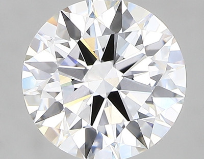 2.01-Carat Round Lab Grown Diamond