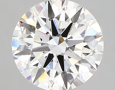2.01-Carat Round Lab Grown Diamond