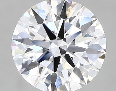 2.01-Carat Round Lab Grown Diamond
