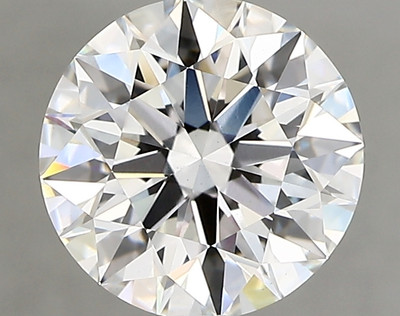 2.08-Carat Round Lab Grown Diamond