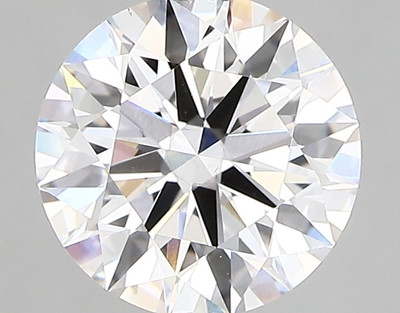 2.08-Carat Round Lab Grown Diamond