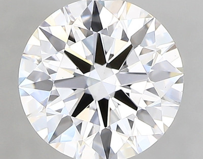 2.09-Carat Round Lab Grown Diamond