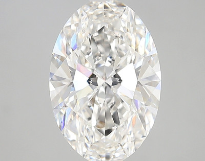 3.01-Carat Oval Lab Grown Diamond