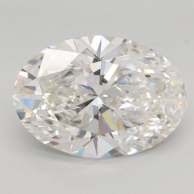 3.04-Carat Oval Lab Grown Diamond