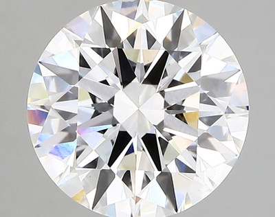 3.07-Carat Round Lab Grown Diamond
