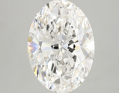 3.14-Carat Oval Lab Grown Diamond