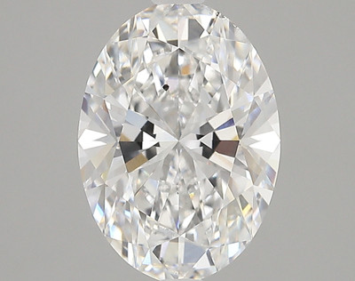3.08-Carat Oval Lab Grown Diamond
