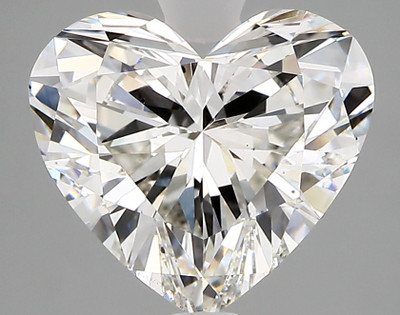 3.3-Carat Heart Lab Grown Diamond