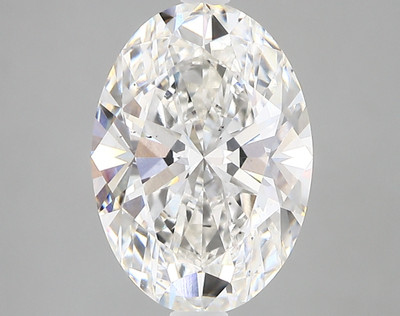 3.21-Carat Oval Lab Grown Diamond