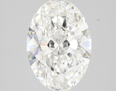 3.41-Carat Oval Lab Grown Diamond