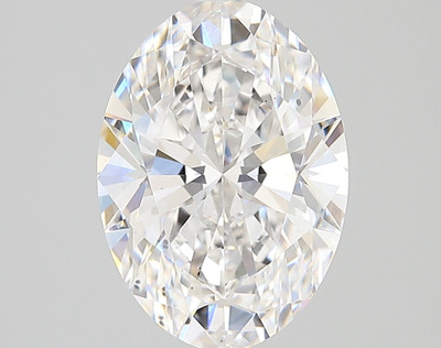3.37-Carat Oval Lab Grown Diamond