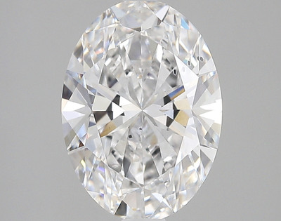 3.51-Carat Oval Lab Grown Diamond