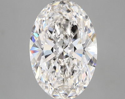 3.42-Carat Oval Lab Grown Diamond