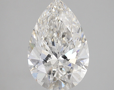 4.05-Carat Pear Lab Grown Diamond