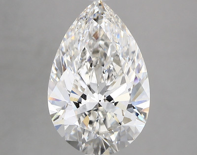 4.12-Carat Pear Lab Grown Diamond