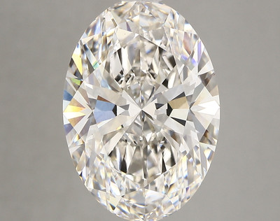 5.03-Carat Oval Lab Grown Diamond
