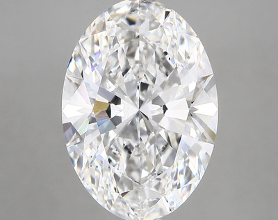 5.05-Carat Oval Lab Grown Diamond