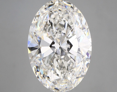 6.02-Carat Oval Lab Grown Diamond