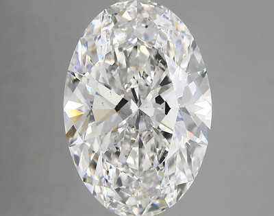 5.64-Carat Oval Lab Grown Diamond