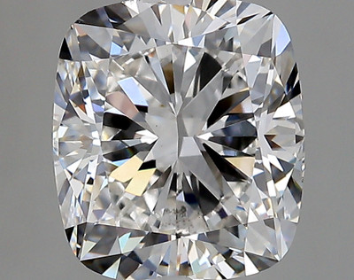 3.16-Carat Cushion Lab Grown Diamond