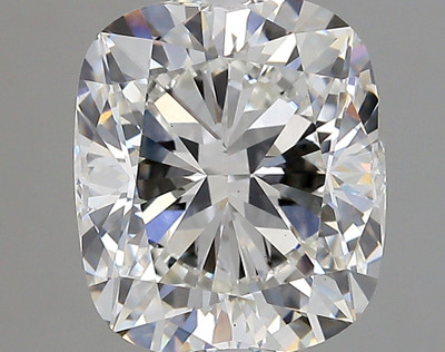 3.15-Carat Cushion Lab Grown Diamond
