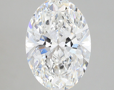 3.17-Carat Oval Lab Grown Diamond