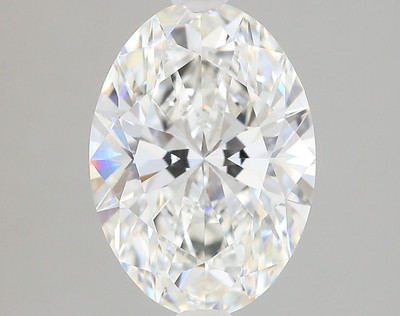 3.06-Carat Oval Lab Grown Diamond