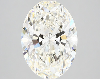 3.21-Carat Oval Lab Grown Diamond