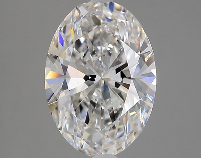 3.18-Carat Oval Lab Grown Diamond