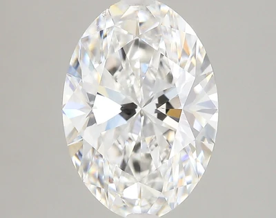 3.06-Carat Oval Lab Grown Diamond