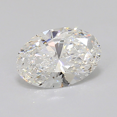 0.9-Carat Oval Lab Grown Diamond