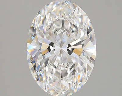 3.31-Carat Oval Lab Grown Diamond