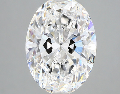 3.01-Carat Oval Lab Grown Diamond