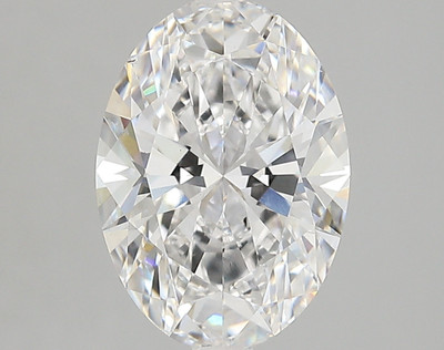 3.01-Carat Oval Lab Grown Diamond