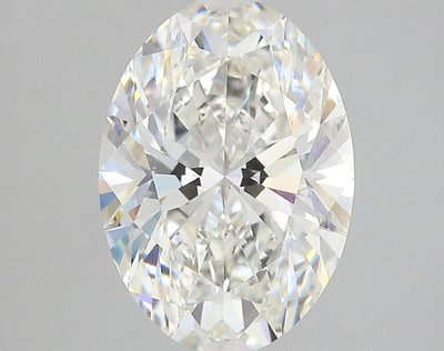 3.37-Carat Oval Lab Grown Diamond