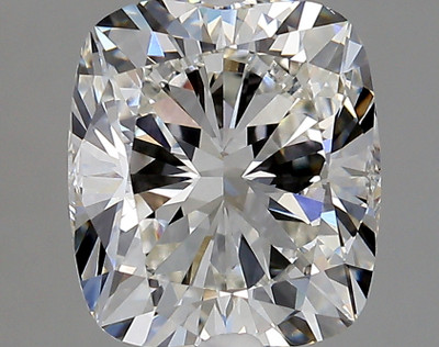 3.21-Carat Cushion Lab Grown Diamond