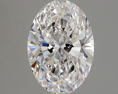 3.02-Carat Oval Lab Grown Diamond