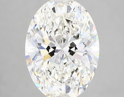 3.43-Carat Oval Lab Grown Diamond
