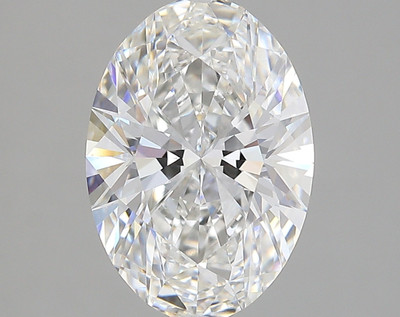 3.12-Carat Oval Lab Grown Diamond