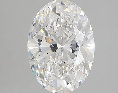 3.16-Carat Oval Lab Grown Diamond
