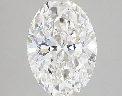 3.14-Carat Oval Lab Grown Diamond