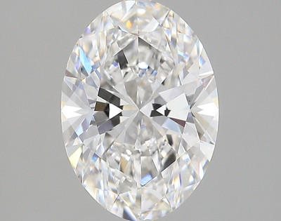 3.15-Carat Oval Lab Grown Diamond