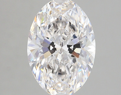3.15-Carat Oval Lab Grown Diamond