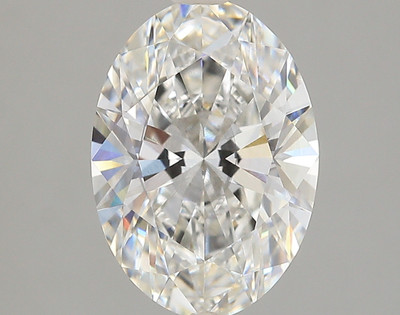 3.26-Carat Oval Lab Grown Diamond